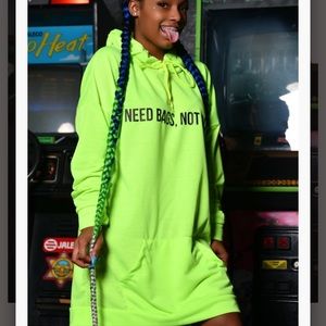 i need bags not boys hoodie